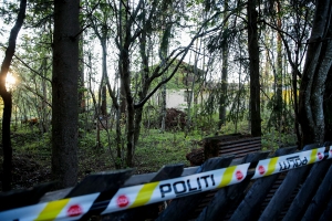 Huset til Tom Hagen i Sloraveien 4 på Fjellhamar. 