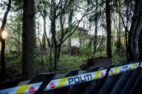 Huset til Tom Hagen i Sloraveien 4 på Fjellhamar.