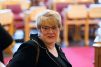 Kulturminister Trine Skei Grande vil styrke norsk film.
