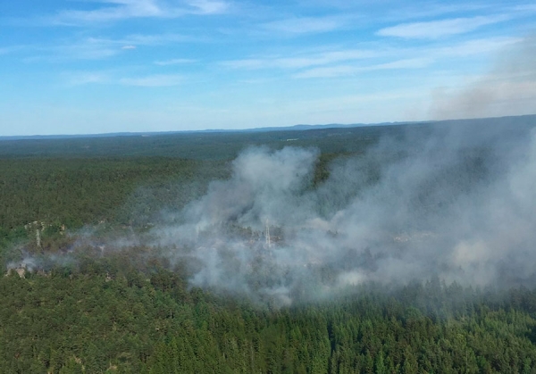 Stor skogbrannfare