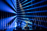 Tix under den andre sceneprøven i Rotterdam Ahoy.