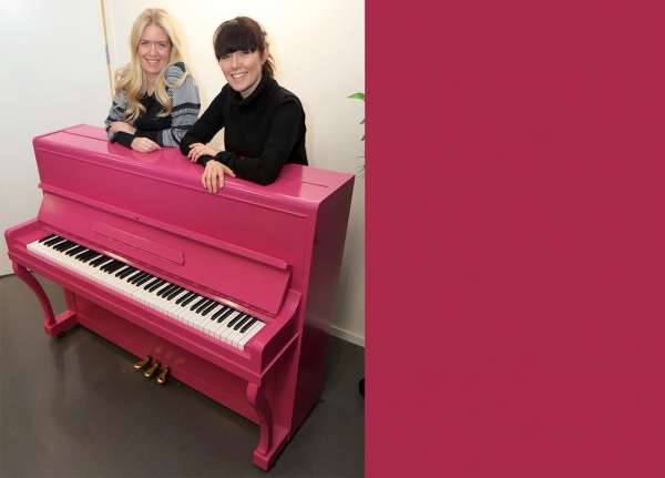 Unger elsker rosa piano