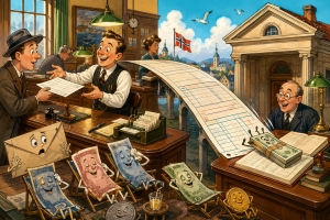 Bankgiroen er 80 år: Da pengene begynte å reise uten kontanter