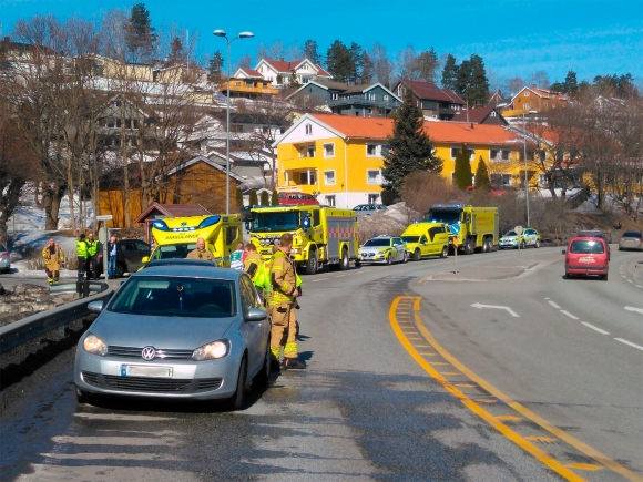 Trafikkuhell ved Kroksund