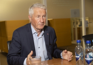 Thorbjørn Jagland innlagt på sykehus